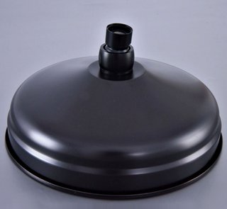 Alcachofa Ducha Negra con Tubo