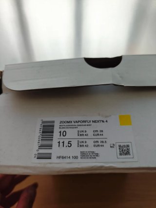 Nike ZoomX Vaporfly Talla 44
