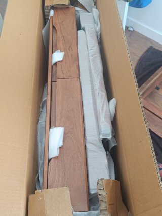 Escritorio madera MALMO a estrenar