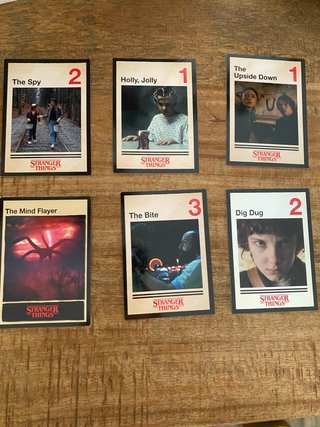 Lote Cartas Stranger Things