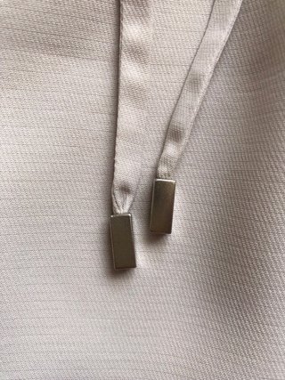 Pantalón Zara Talla XL Crema Claro
