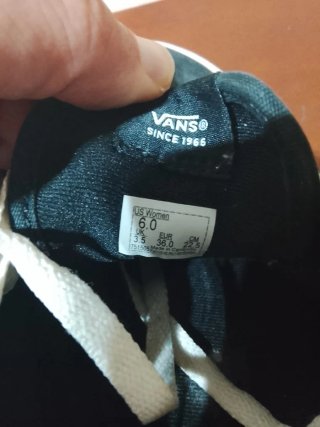 Zapatillas Vans Negras