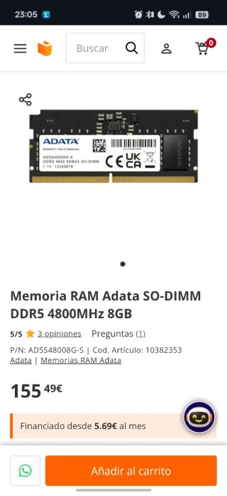 Mini PC GMKtec M6 Ryzen 5 6600h