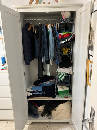 Armario Ikea ASPELUND 2 puertas