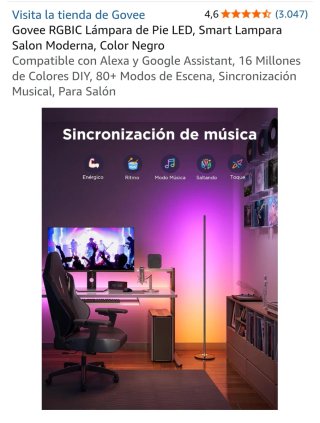 Lámpara de pie Govee
