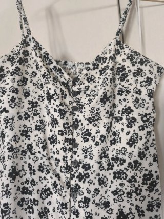 Vestido floral Zara Talla S