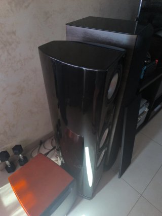 Altavoces Canton Negros y Marrones