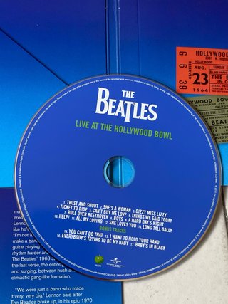 The Beatles Live at the Hollywood Bowl cd