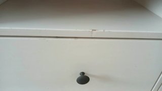 Mueble TV IKEA HEMNES Madera y Blanco