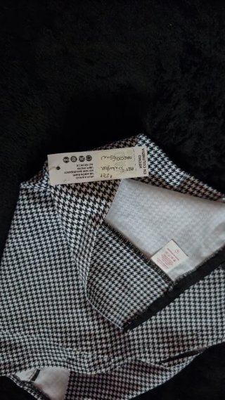 Short pata de gallo nuevo con etiqueta