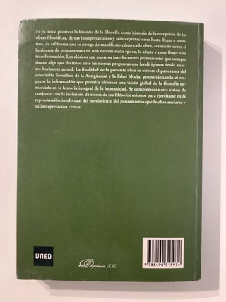 Historia de la filosofía antigua y medieval