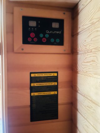 Sauna de infrarojos 2 personas
