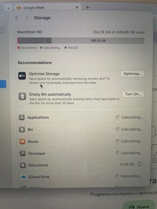 MacBook Air 2020 i5 512GB 16GB RAM