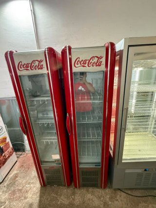 Nevera Coca-Cola Roja Vintage