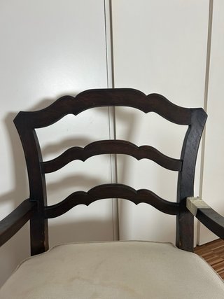 Conjunto tres piezas : cama ,butaca y mesita noch