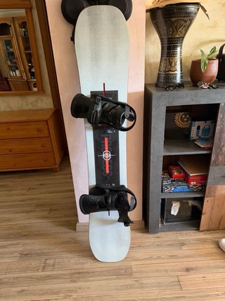 Tabla Burton Process 157 + fijaciones + funda