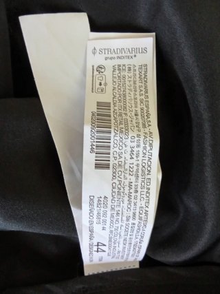 Pantalón de vestir negro