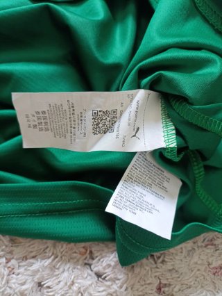 Camiseta de futbol del Palmeiras - Talla L - Nueva