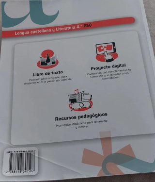 Lengua castellana y Literatura 4o ESO
