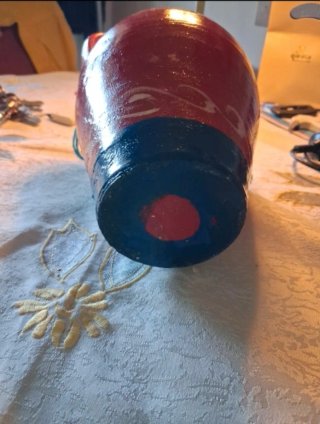 Quartara Siciliana Dipinta Mano altezza cm 27