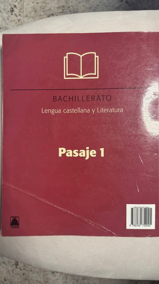 Pasaje 1, bachillerato, lengua castellana y lit...