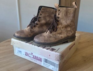 Botas Coolway Beige/Marrón Flores