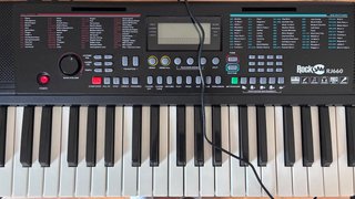 Piano RockJam RJ660 con soporte