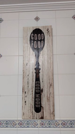 Cuadro Decorativo Cuchara Good Food