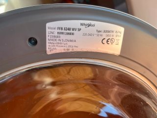 Lavadora Whirlpool 8kg