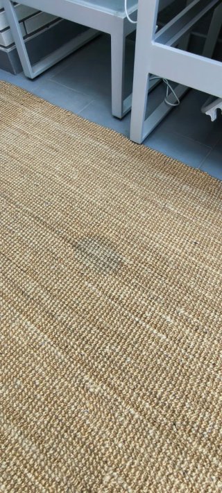 Alfombra de Yute LOHALS Beige/Marrón