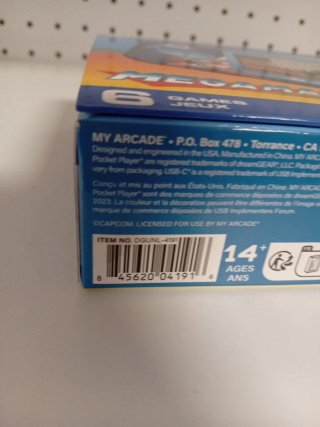 My Arcade Pocket Player Pro Mega Man 41916