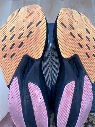 Adidas Adizero Boston 12 Negro Amarillo