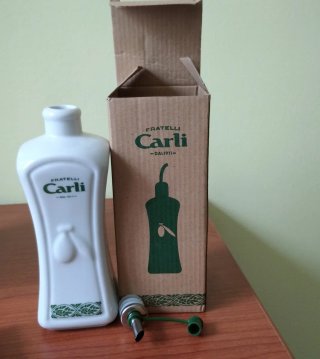 Oliera Fratelli Carli in Ceramica Bianca