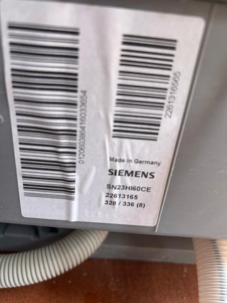 Lavavajillas Siemens
