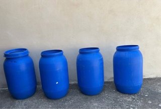 Lote 4 bidones 220L.