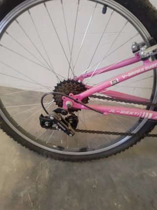 Bicicleta niña mediana rosa