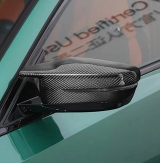 Set Carcasas de espejo retrovisor Carbono para BMW