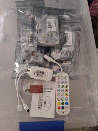 Controlador LED RGB con mando a distancia
