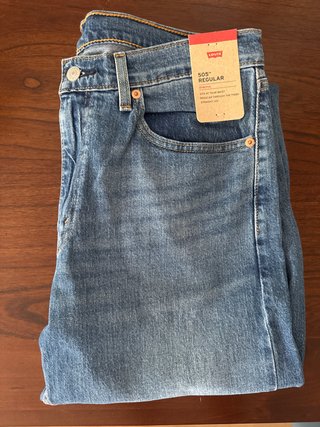 Pantalones Levi's 505 Regular Fit Azules