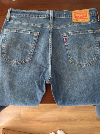 Pantalones Levi's 505 Regular Fit Azules