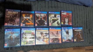 PS4 Juegos Call of Duty, God of War, Uncharted