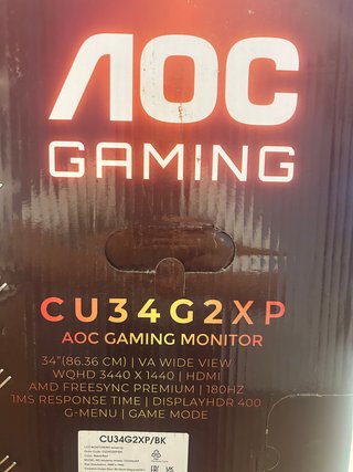 Monitor Gaming AOC CU34G2XP 34 Ultrawide