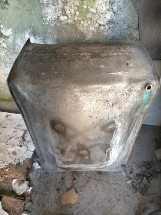 Depósito agua cocina metálico cocina Hergom 9
