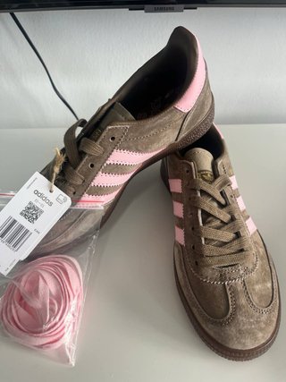 Zapatillas Adidas Spezial Marrones y Rosas
