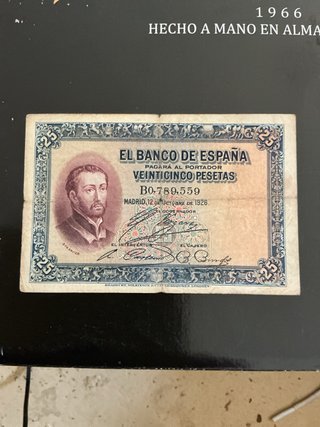 Billetes de la segunda República y la democracia