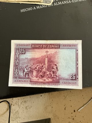 Billetes de la segunda República y la democracia
