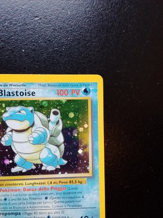 Blastoise Prima Edizione Carta Pokémon