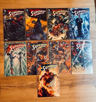 Serie cómic Superman El hombre de acero COMPLETA