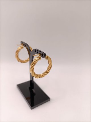Pendientes Aro Oro 18K- 3,60gr