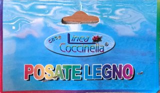 Posate Legno Coccinella